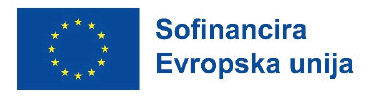 Logo Sofinancira Evropska unija